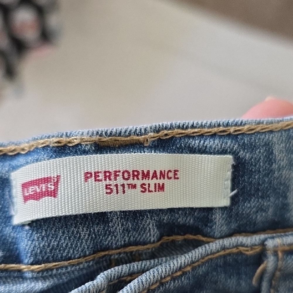 Levi's Kids Light Blue Straight-Leg Jeans - Picture 3 of 6